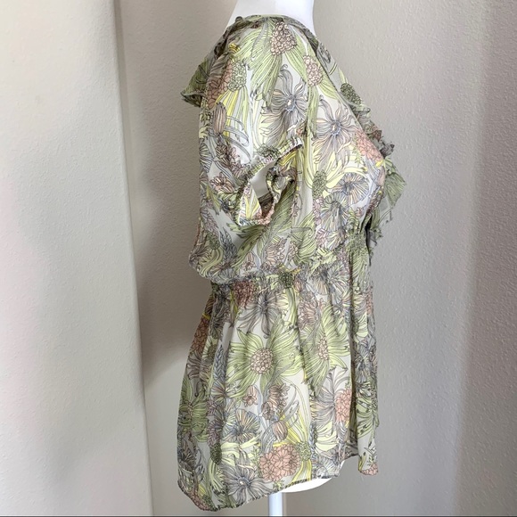 Odille Silk Flutter Flower Spring Green size 6 - Picture 13 of 15